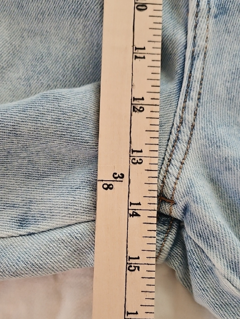 Arizona Jean Co. - Plus Size Mom Jean- 5 Button -High Rise Distressed - Size 23 - Picture 5 of 11
